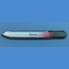 BOHEMIA pánský skleněný pilník na nehty - střední 140/2mm - dvoubarva Pro pány